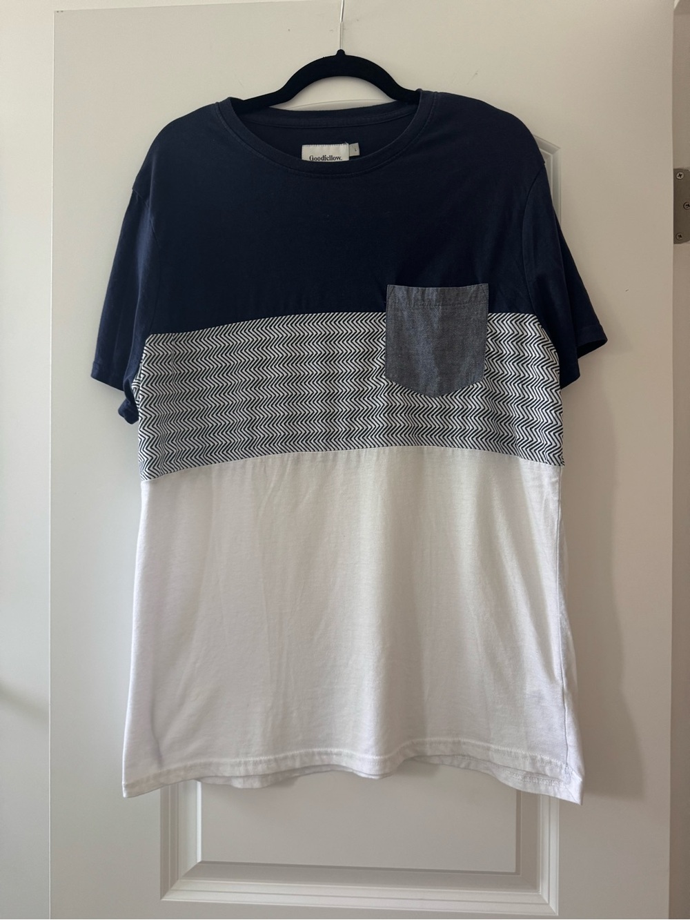 Goodfellow & Co Navy Crewneck Tee